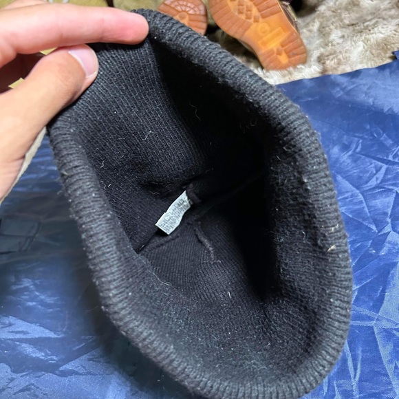 Carhartt Black Cap Beanie One Size Fits Most Hat Knit Acrylic - Picture 11 of 12